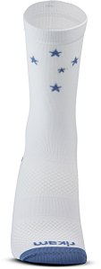 Meia Rikam Performance Masculina Cano Médio Cruzeiro