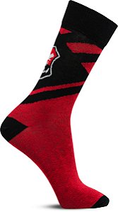 Meia Rikam Casual Masculina Flamengo