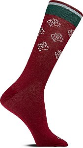 Meia Rikam Casual Masculina Fluminense