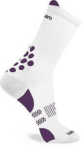 Meia Rikam Performance Feminina Cano Médio Malha Lisa