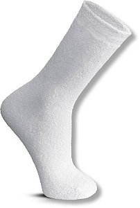 Meia Rikam Esportiva Toalha Conforto Cano Médio