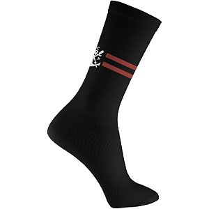 Meia Rikam Performance Masculina Cano Médio Flamengo