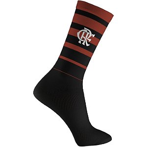 Meia Rikam Performance Masculina Cano Médio Flamengo
