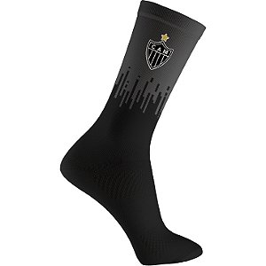 Meia Rikam Performance Masculina Cano Médio Atlético Mineiro