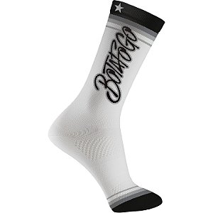 Meia Rikam Performance Masculina Cano Médio Botafogo