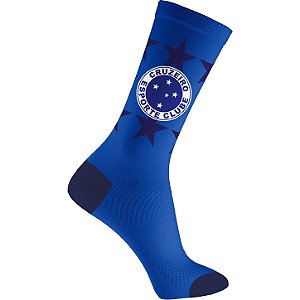 Meia Rikam Performance Masculina Cano Médio Cruzeiro