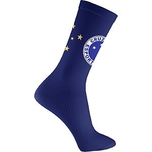 Meia Rikam Performance Masculina Cano Médio Cruzeiro