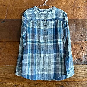 Camisa Burberry Seminova - Tamanho 8 anos (Pode ser usado como vestido à partir dos 3 anos)