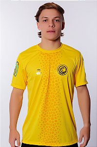 CAMISETA CASUAL AMARELA FC CASCAVEL 2024