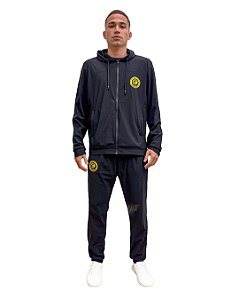 CONJUNTO DE AGASALHO MALHA INTELIGENTE FC CASCAVEL 2025 PRETO