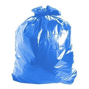 Saco de Lixo 100 Litros Azul P4 com 100un TonoVale