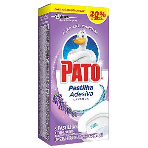 Pastilha Sanitária Adesiva c/3 unidades Pato 20% Desconto