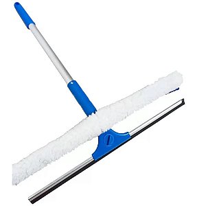 Rodo para Limpeza de Vidros 2 em 1 45cm com Cabo Moppita