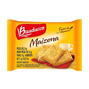 Biscoito Sachê Maizena 410x9g Bauducco