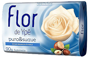 Sabonete Rosas Brancas e Avelã Flor de Ypê 85g