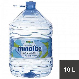 Água Mineral sem Gás Minalba 10 Litros