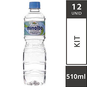 Água Mineral sem Gás Pet 12x510ml Minalba