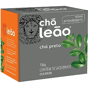 Chá Preto com 10 Saquinhos Matte Leão