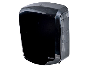 Dispenser Preto/Fumê para Interfolha Elisa EL-INTPF