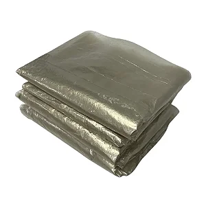 Saco de Lixo Transparente/Canela 60l Tono Vale 100 unidades
