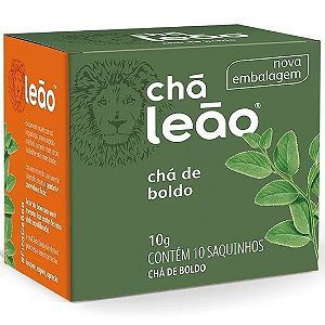 Chão Leão de Boldo 10g com 10 sachês
