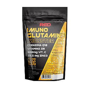IMUNO GLUTAMINA MONSTER REFIL 150g - Red Series
