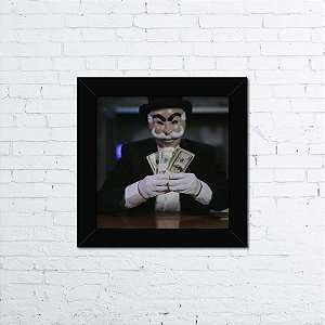 Quadro Mr. Robot Mask