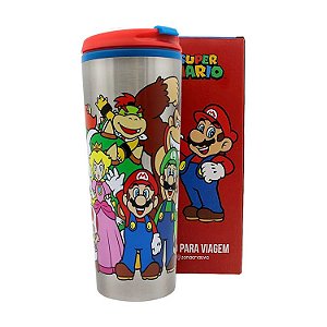 Copo Gamer Turma Super Mario