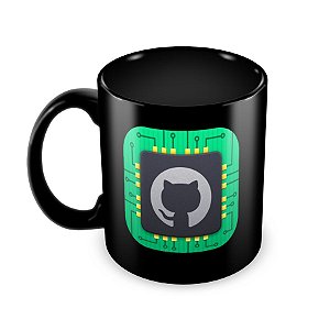 Caneca Git Circuit preta