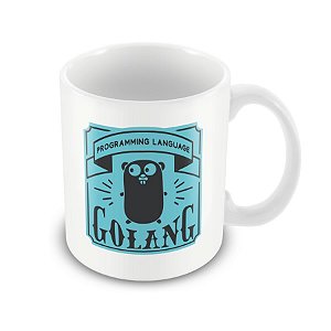 Caneca Go Lang Retrô