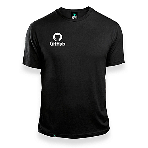 Camisa Github Invertocat Preta