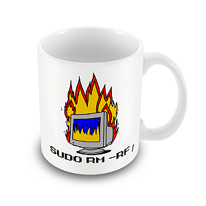 Caneca Sudo RM -RF /