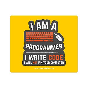 Mouse Pad I am a Programmer