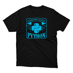 Camisa Python Retrô preta DTF