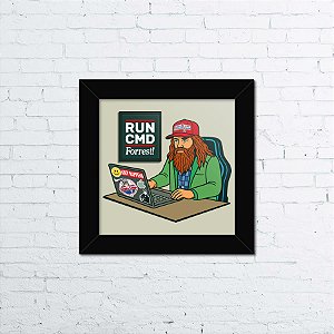 Quadro Run CMD Forrest