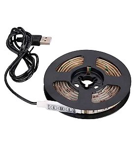 Fita Led RGB 5V 2 metros USB