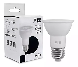 LAMPADA LED PAR20 7W 3000K - 36506523