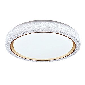 Plafon redondo Almaz LED - 48W - bivolt com 3 cores - DS9960 - Luclair