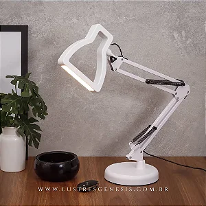 LUMINARIA DE MESA 5W - 3D-BRANCO