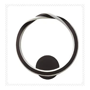 PLAFON ANTARES 40W 3000K PRETO