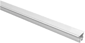 Perfil LED Embutir Branco 2 Metros para Fita LED 12mm - (NÃO ACOMPANHA FITA LED)