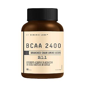 BCAA 2400 60cápsulas - GENERIC LABS