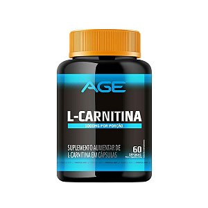 L-carnitina 1000mg 60cápsulas - NUTRILATINA AGE