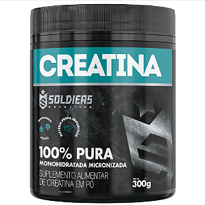 Creatina 300g  - SOLDIERS NUTRITION
