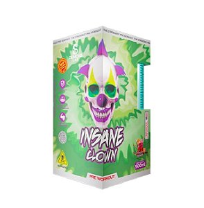 Insane Clown Caixa 500ml Sabor Morango Com Kiwi - DEMONS LAB