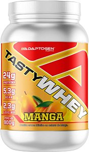 Tasty Whey 3W 900g sabor Manga - ADAPTOGEN SCIENCE