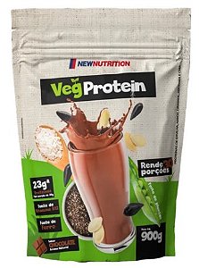 Veg Protein Blend 900g Sabor Vitaminas de Frutas - NEWNUTRITION