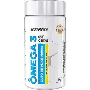 Ômega 3 1000mg 60cápsulas - NUTRATA