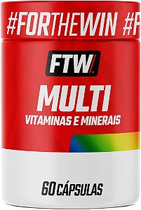 Multi Vitaminas e Minerais 60cápsulas - FTW