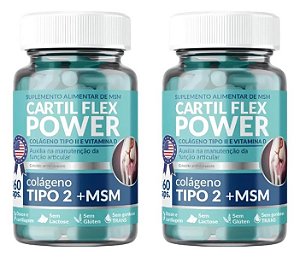 Kit 2x Cartil Flex Power Artrose 60caps